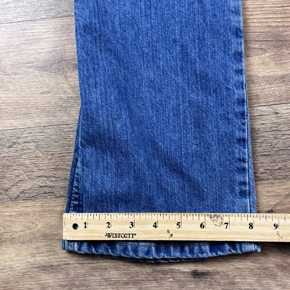 Wrangler Vtg Jeans Mens 30x32 Blue Denim Cowboy Cut Boot Western 77MWZWO
